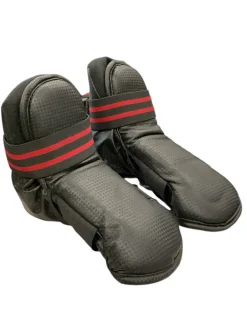 Used Martial Arts Foot Pads Black SM