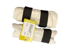Used Martial Arts Forearm Pads White SM