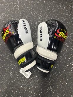 Used Martial Arts Gloves Black Senior
