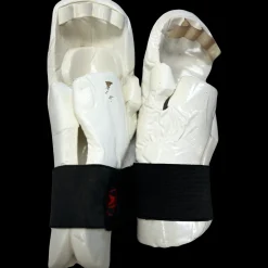 Used Martial Arts Hand Pads White Youth