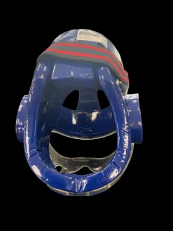 Used Martial Arts Head Gear Royal Blue