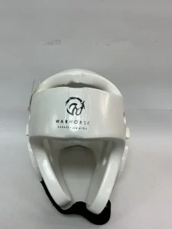 Used Martial Arts Head Gear White