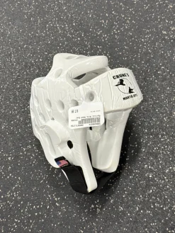 Used Martial Arts Head Gear White