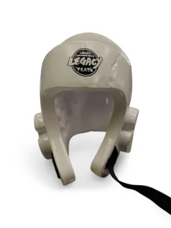 Used Martial Arts Head Gear White MD