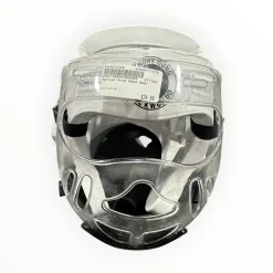 Used Martial Arts Head Gear White