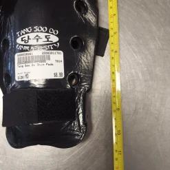 Used Martial Arts Shin Pads Black MD