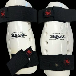 Used Martial Arts Shin Pads White Youth
