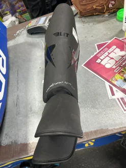 Used Martial Arts Shin Pads Black MD