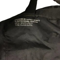 Used Marucci Team Utility Duffel Bag Black