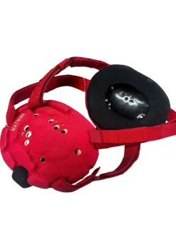 Used Matman Wrestling Headgear Red