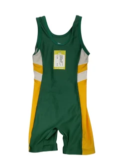 Used Matman Wrestling Singlet Green Adult XXXS