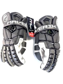 Used Maverik 2025 MAX LAX Goalie Gloves M Black 14