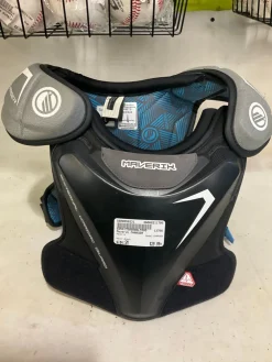 Used Maverik CHARGER Lacrosse Shoulder Pads Black SM
