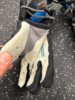 Used Maverik CHARGER Lacrosse Gloves Junior Black 10