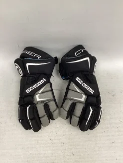Used Maverik CHARGER Lacrosse Gloves Junior Black 9