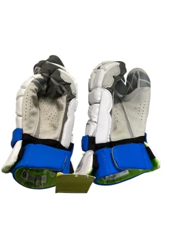 Used Maverik M6 12IN Lacrosse Gloves Mens White 12"