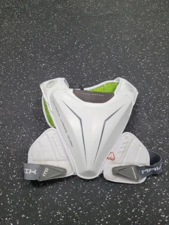 Used Maverik M5 Lacrosse Shoulder Pads White SM