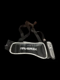 Used Maverik RIB PADS Lacrosse Rib Pads Black XS