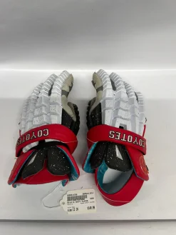 Used Maverik SHIFT PLAYER Lacrosse Gloves Mens Red 13"