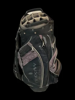Used Maxfli U SERIES 4.0 Mens Cart Bag Navy Blue