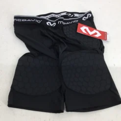 Used McDavid HEX THUDD ADULT XL COMPRESSION SHORT FB Girdles Black XL