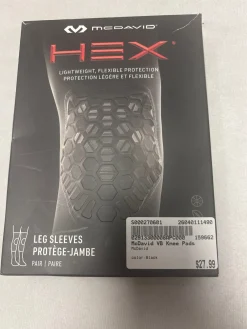 Used McDavid VB Knee Pads Black