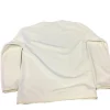 Used Men's White Medium Burton Crown Weatherproof Crewneck Fleece