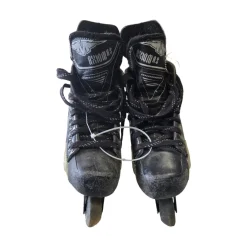 Used Mission AXIOM A3 INLINE SKATES Roller Hockey Skates Black Senior 6