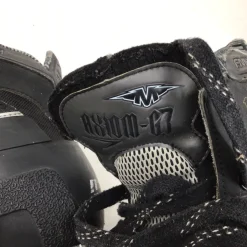 Used Mission AXIOM G7 6.5D GOALIE ROLLER HOCKEY SKATE Roller Hockey Skates Black Senior 6.5