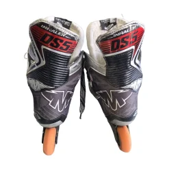 Used Mission INHALER DS5 SKATES Roller Hockey Skates Black Senior 5