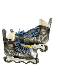 Used Mission NLS 6 Roller Hockey Skates Black Junior 04