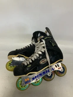 Used Mission PROTO V Senior Aggressive Skates Black Senior 11