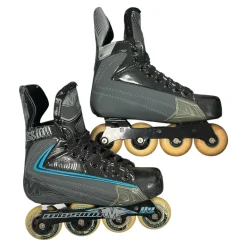 Used Mission Roller Hockey Skates Black Senior 5