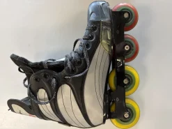 Used Mission Roller Hockey Skates Grey Senior 12