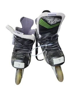 Used Mission Roller Hockey Skates Black Senior 7