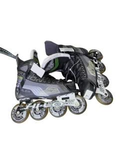 Used Mission Roller Hockey Skates Black Senior 7