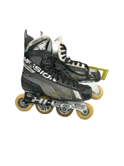 Used Mission RS Roller Hockey Skates Black Junior 04
