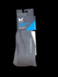 Used Mission TAPERED COOLING HEADBAND Outerwear Other A Grey M/L