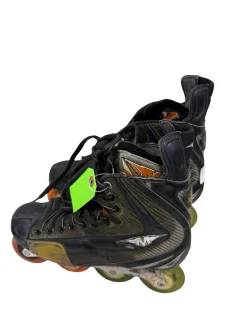 Used Mission WICKED LIGHT 3 Senior Roller Hockey Skates Black Size 9.5