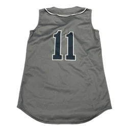 Used Mizuno 37317 BB/SB Jersey Grey SM