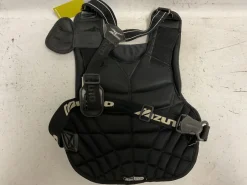 Used Mizuno Catchers Chest Protector Black Adult