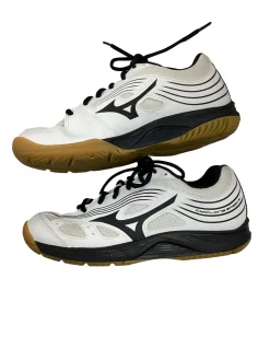 Used Mizuno CYCLONE SPEED 3 VB Shoes Adult Black And White Senior 8.5