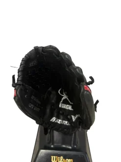 Used Mizuno FINCH GPP 1007 Youth Fastpitch Softball Glove RH Throw Black 10"