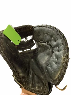 Used Mizuno FIRST BASE GLOVE BB/SB First Base RH Throw Black 12"