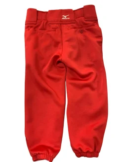 Used Mizuno GIRLS S RED BB/SB Pant Girls Red SM