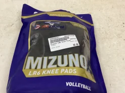 Used Mizuno LR6 VB Knee Pads Black
