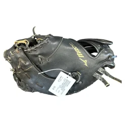 Used Mizuno POWER CLOSE BB/SB First Base RH Throw Black 12"