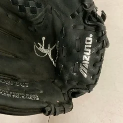 Used Mizuno PROSPECT GPP1107 LH Throw Fastpitch Gloves Black 11