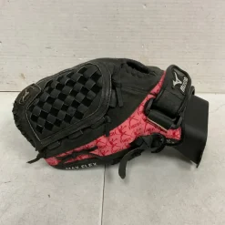Used Mizuno PROSPECT GPP1107 LH Throw Fastpitch Gloves Black 11
