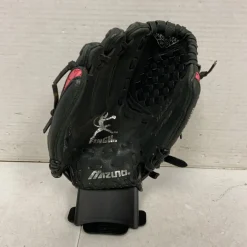 Used Mizuno PROSPECT GPP1107 LH Throw Fastpitch Gloves Black 11
